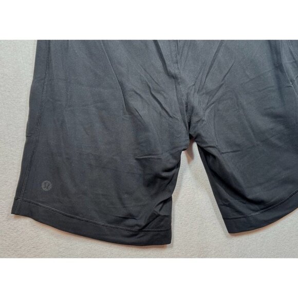Lululemon Men's Shorts Black Athletic Gym Training Drawstring Men's Large L - Picture 4 of 7